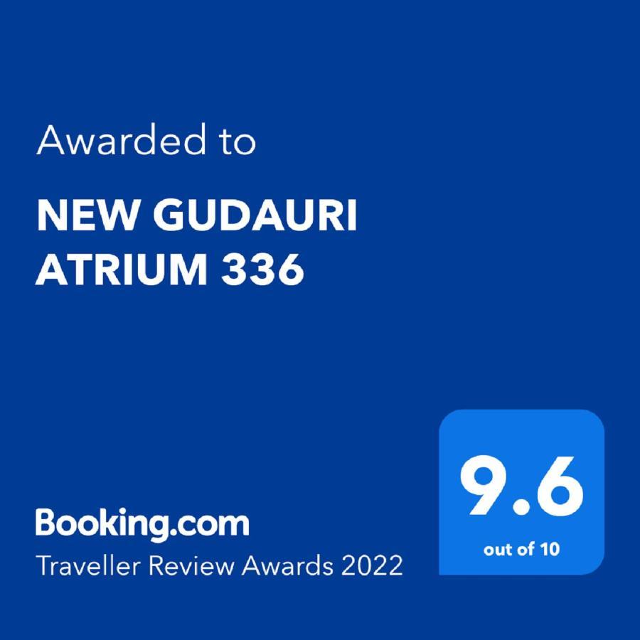 شقة New Gudauri Atrium 336 المظهر الخارجي الصورة